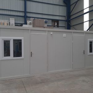 K306-21 M2 İKİ ODALI MUTFAK WC DUŞ KONTEYNER